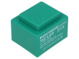 Transformator &icirc;ncapsulat 6VA 230VAC 12V 500mA PCB IP00