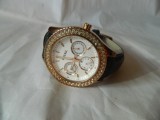 Ceas de dama FOSSIL multidate ,placaj auriu , otel, cod F1