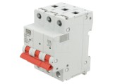 &Icirc;ntrerupător Supracurent MEAN WELL MCB-6K3P-D16 16A 3 Poli 230/400VAC 6kA