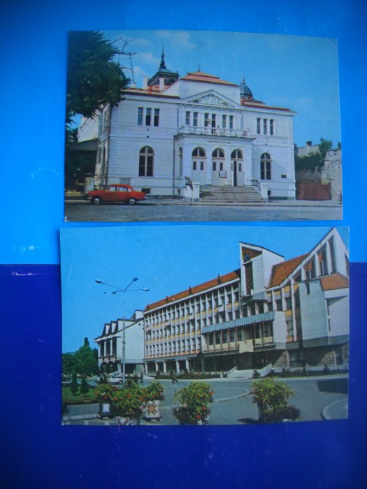 HOPCT LOT 2519 -IP- BISTRITA -JUD BISTRITA NASAUD-2 CARTI POSTALE-CIRCULATE