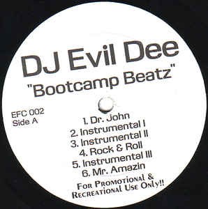 Vinil # DJ Evil Dee &lrm;&ndash; Bootcamp Beatz 12&quot; (-VG)