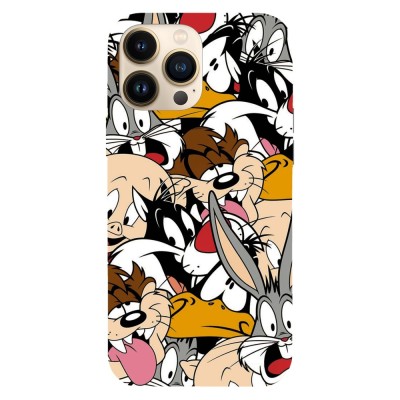 Husa compatibila cu Apple iPhone 14 Pro Max model Looney Tunes, Silicon, TPU, Viceversa foto