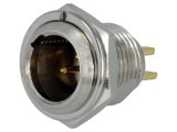 Conector XLR mini tată 3 pini pentru montare pe panou - NINIGI