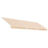 Panza de rezerva copertina, dungi multicolore, 4,5x3 m