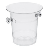 Frapiera cu manere pentru gheata,plastic,transparent,20x21 cm, Oem