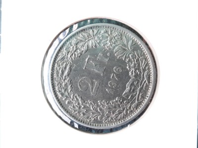 2 Francs 1976, Elvetia - G 4553 foto
