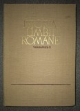 Istoria Limbii Romane Vol. I: Limba Latina - Studiu Lingvistic