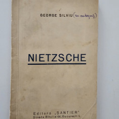 Carte veche cu autograf George Silviu Friedrich Nietzsche 1937