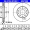 ATE 24.0132-0188.1 Disc frana