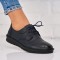 Pantofi dama casual Bleumarin din Piele Ecologica Ellianna X9085