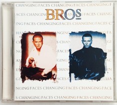Bros &lrm;&ndash; Changing Faces NM / NM cd muzica synth pop rock Columbia EU 1991