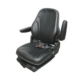 Scaun universal pentru tractor si stivuitor cu suspensie, cotiere si centura