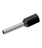 Varf terminal cablu 1.5 mm 10mm negru, Oem