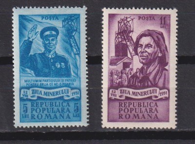 ZIUA MINERULUI LP 285 MNH foto