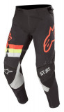 Pantaloni Moto Alpinestars Mx Techstar Venom Negru / Rosu / Galben Marimea 32 3720020/1355/32