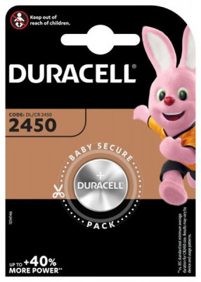 Duracell baterie litiu CR2450 3V diametru 25mm x h5mm 1buc foto