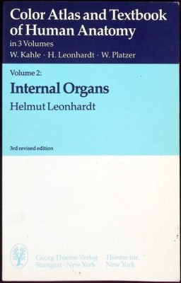 COLOR ATLAS AND TEXTBOOK OF HUMAN ANATOMY VOL.2 INTERNAL ORGANS-HELMUT LEONHARDT-272532 foto