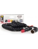 Cablu prelungitor spiralat bricheta PREMIUM PRO 12/24 V 10 A