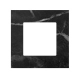 Cumpara ieftin Rama simpla LUXION din marmura naturala neagra pentru module compatibile