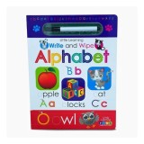 Carte straina in engleza, pentru copii: Write and Wipe Alphabet, educationala interactiva