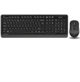 Cumpara ieftin Kit Tastatura si Mouse A4Tech FG1010, wireless, Grey