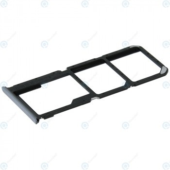 Oppo A94 5G (CPH2211) Tava Sim + tava MicroSD negru fluid foto