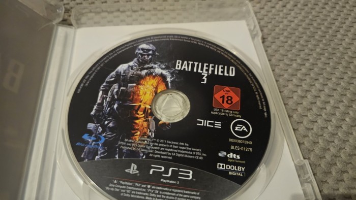 JOC/jocuri original BATTLEFIELD 3, pentru ps3 playstation3 ps 3 shooter, razboi, actiune