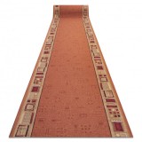 Traversa anti-alunecare Jena roşcat, 100 cm, Dreptunghi, Polipropilena