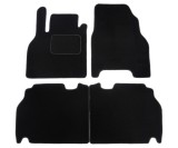 Set covorase auto mocheta velur Renault Kangoo (W) 01.2008-06.2015, Kangoo (W) 06.2013-12.2022, negru