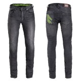 Cumpara ieftin Pantaloni Moto Barbati Jeans W-TEC Leonard Negru FitLine Training