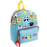 Rucsac Carioca Animal Blue, 28x23x11 cm