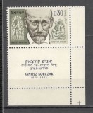 Israel.1962 20 ani moarte J.Korczak:medic-cu tabs MI.50