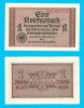 Germania (p#R136) 1 Reichsmark 1939 aUNC &#039;Reichskreditkassenschein&#039; serie: 318.007155