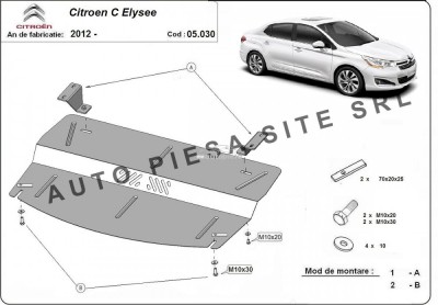 Scut metalic motor Citroen C-Elysee fabricat incepand cu 2012 APS-05,030 foto