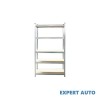 Raft metalic cu 5 polite mdf, 180x100x50cm, 250kg/polita, montaj fara suruburi, galvanizat cod: bk92956 Alta marca Alt model #7
