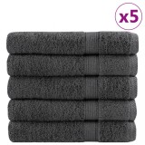 vidaXL Prosoape premium SOLUND 25 buc antracit 100x200cm 600gsm