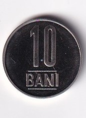 Romania 10 Bani 2022 - Din set de monetarie, 20.4 mm KM-443 UNC !!!