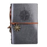 Jurnal de calatorie Vintage, 150x100 mm, A6 - Gri