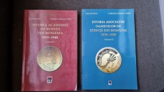 Istoria Asociatiei Oamenilor de Stiinta din Romania - Ioan Scurtu 2 volume