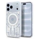 Husa MagSafe pentru Apple iPhone 18 Pro / 17 Pro, Spigen, C11 Ultra Hybrid MagFit Element, Alba ACS12308