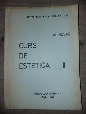 Curs de estetica vol 2- Al. Husar foto