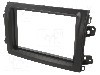 Rama adaptoare, 2 DIN, Fiat, neagra, 4CARMEDIA -
