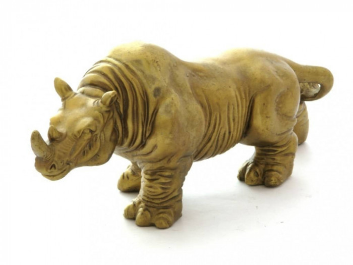 Rinocer din bronz