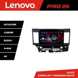 Navigatie Android Mitsubishi Lancer 2008+ Lenovo QLED 2K 4+64GB 360