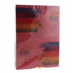 Hartie colorata 80g/mp A4 rosu Christmas foto