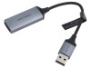 Adaptor HDMI USB A USB C 0,1m gri - Adaptor HDMI USB A USB C 0,1m gri, Vention
