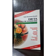 DIETA GRUPELOR SANGUINE - ANITA HESSMANN KOSARIS