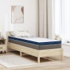 VidaXL Păturile pentru saltea Alb și albastru 80 x 200 cm