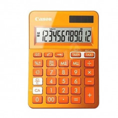 Calculator de birou Canon LS-123KOR 12 cifre portocaliu foto