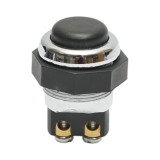 Buton pornire 12V/10A&ndash;24V/5A negru cu 2 pini universal